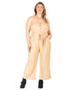 Vilma Tie Waist Wide Leg Jumpsuit - thumbnail