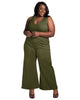 Bentley Sleeveless Wide Leg Jumpsuit - thumbnail