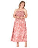 Dani Smocked Floral Maxi Dress - thumbnail