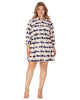 Suzanne Button Front Mini Dress - thumbnail