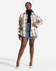 Arden Plaid Shacket - thumbnail