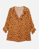 Vivienne Ruffle Neck Top - thumbnail