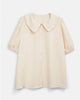 Lena Elbow Sleeve Collared Top - thumbnail