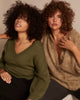 Anais Slouchy V-Neck Sweater - thumbnail