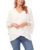 Nora Ruffle Sleeve Blouse - thumbnail
