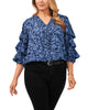 Skylar Flutter Sleeve Tunic - thumbnail