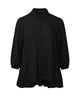 Palmer Shirred Peplum Blouse - thumbnail