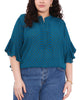 Eloise Ruffle Sleeve Blouse - thumbnail