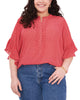 Eloise Ruffle Sleeve Blouse - thumbnail