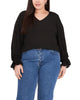 Allie V-Neck Blouse - thumbnail