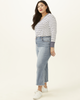 Evie Fray Hem High Rise Bootcut Jean - thumbnail