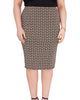Shay Pencil Midi Skirt - thumbnail