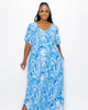 Havana Swirl Maxi Dress - thumbnail