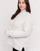 Dara Ribbed Mock Neck Sweater - thumbnail