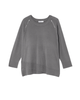 Iclyn Criss Cross Hem Zipper Sweater - thumbnail