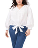 Layla Tie Front Button Down - thumbnail