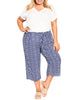 Iggy Belted Cropped Pants - thumbnail