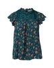Amoura Crochet Neck Blouse - thumbnail