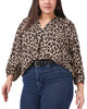 Rylee Leopard Blouse - thumbnail