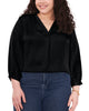 Everley V-Neck Blouse - thumbnail