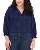 Everley V-Neck Blouse - thumbnail