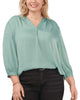 Everley V-Neck Blouse - thumbnail