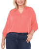 Everley V-Neck Blouse - thumbnail
