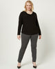 Valery Cowl Neck Top - thumbnail