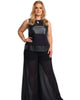 Andrea Chiffon Palazzo Pants - thumbnail