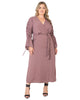 Kimberly Wrap Maxi Dress - thumbnail