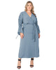 Kimberly Wrap Maxi Dress - thumbnail