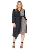 Leah Lantern Sleeve Dress - thumbnail