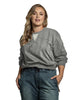 Paula Ruched Pullover Sweatshirt - thumbnail