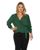 Tanya Wrap Blouse - thumbnail