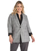 Sandra Plaid Boyfriend Blazer - thumbnail