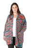Birdie Longline Rib Knit Cardigan - thumbnail
