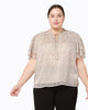 Zaria Flutter Sleeve Blouse - thumbnail
