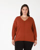 Crystal Exposed Seams Sweater - thumbnail