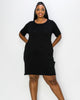 Emily Pocket T-Shirt Dress - thumbnail
