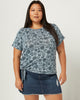 Jaylene Side Tie Tee - thumbnail
