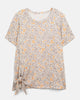 Jaylene Side Tie Tee - thumbnail