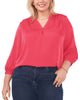 Everley V-Neck Blouse - thumbnail