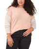 Layla Colorblock Sleeve Sweater - thumbnail