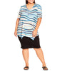 Amelia Sharkbite Hem Top - thumbnail