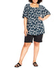 Evelyn Square Neck Smock Top - thumbnail