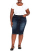Ruby Stretch Denim Skirt - thumbnail