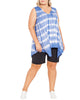 Leilani V-Neck Swing Top - thumbnail