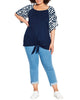 Gemma Tie Front Top - thumbnail