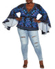 Bella Waterlily Scarf Top - thumbnail