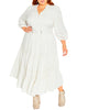Clara Embroidered Bloom Maxi Dress - thumbnail